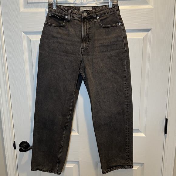 Everlane Denim - Everlane The Curvy Way-High Jean Sz 29 Reg (Actu. 28x26.5) Gray 100% Org Cotton